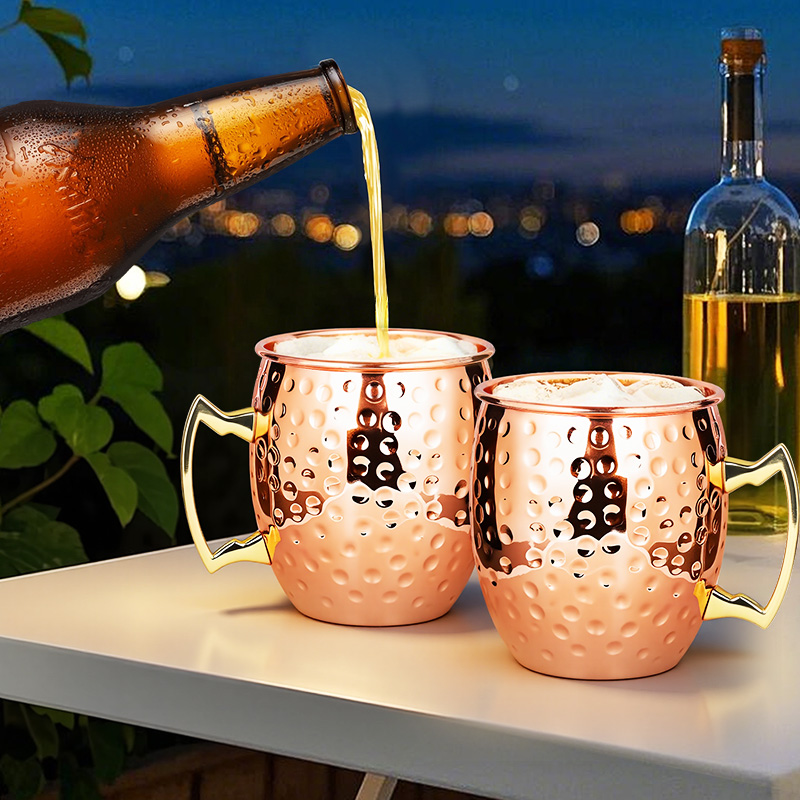 Mule Copper Mug - Moscow Mule Stainless Steel Mugs Metal