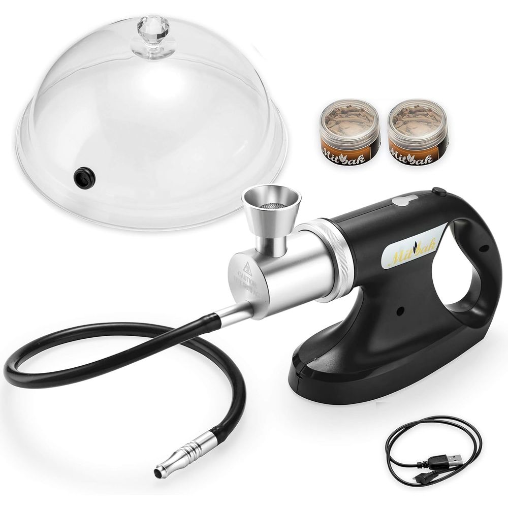 Portable Smoking Kit with Dome - đánh giá và giá Smoking Gun Kit
