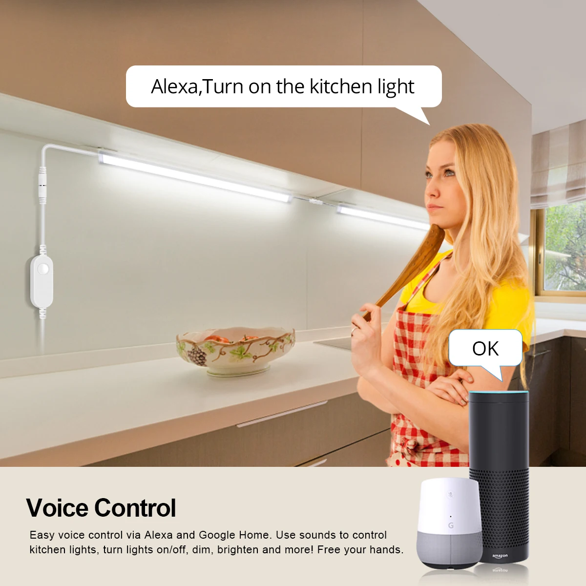 Smart Zigbee LED Lamp Under Ca - đánh giá và giá Home Bar And Cabinet
