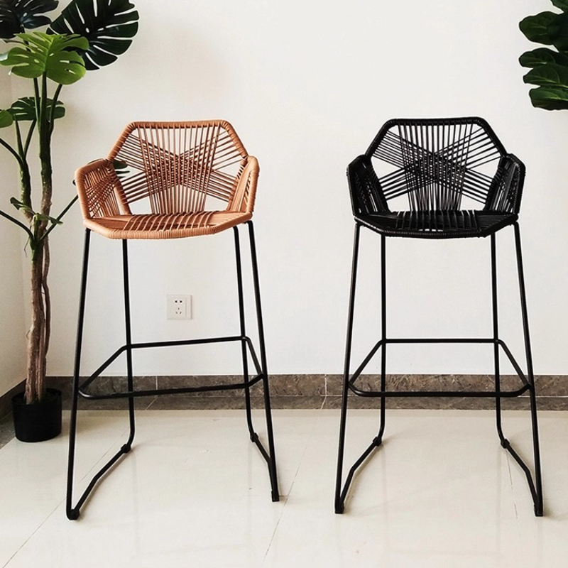 Scandinavian Rattan Bar Stool  - đánh giá và giá Home Bar Lounge