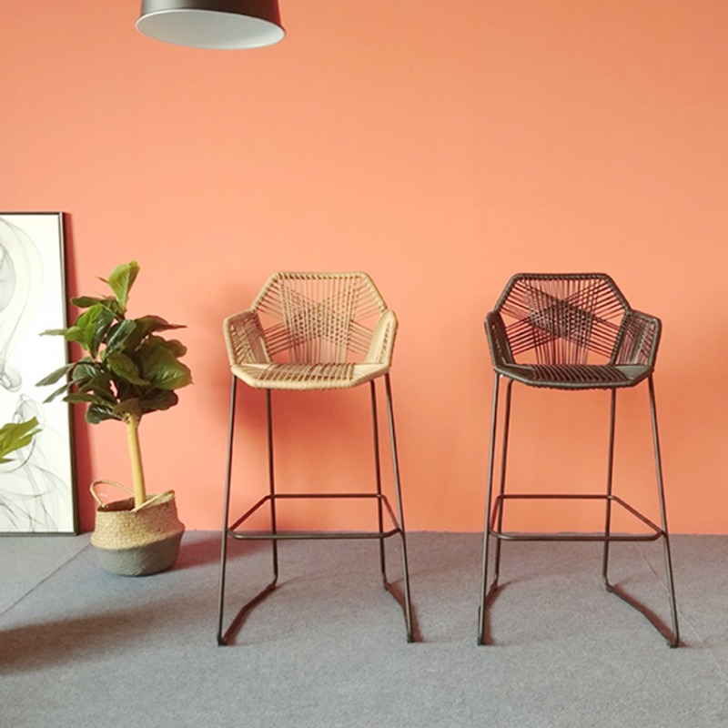 Scandinavian Rattan Bar Stool  - đánh giá và giá Home Bar Lounge