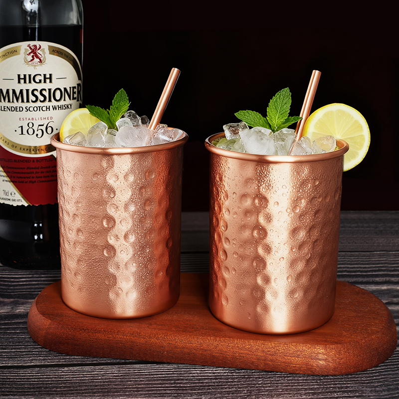 100% 400ml Copper Moscow Mule  - đánh giá và giá Mule Copper Mug