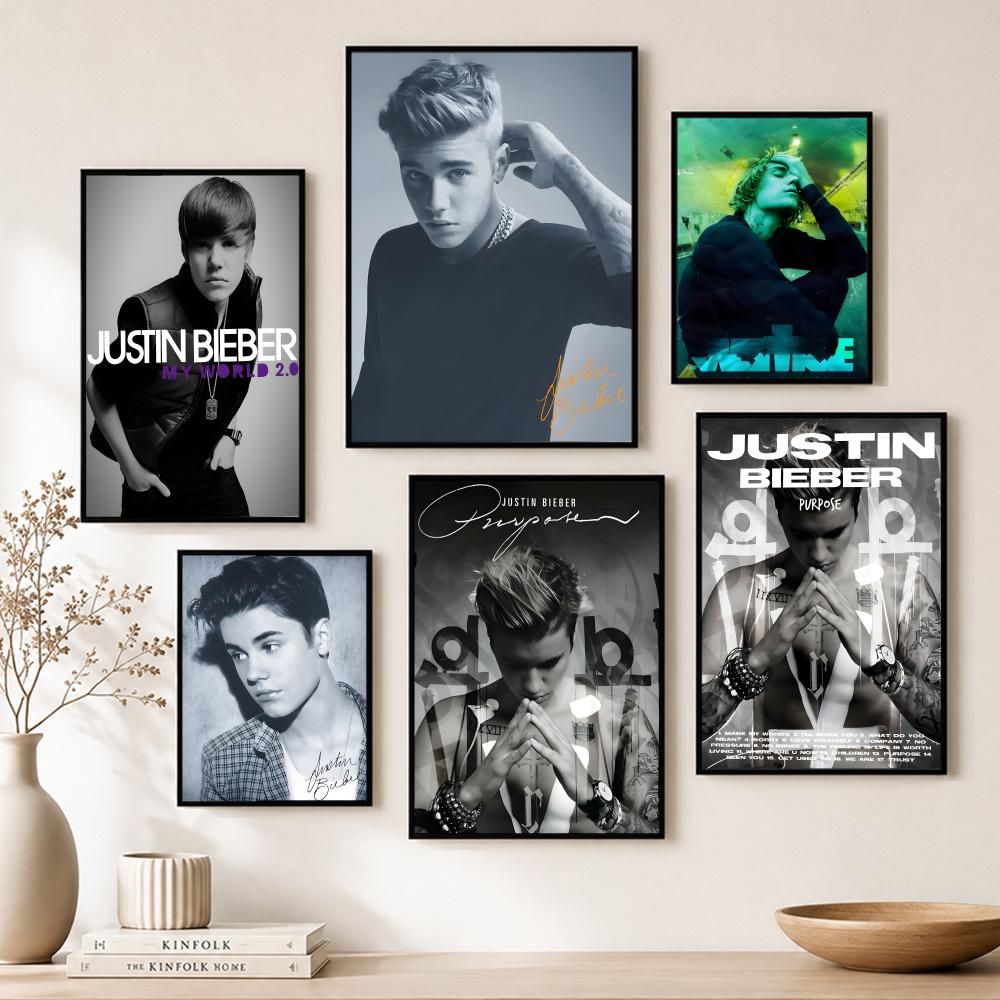 Music J-Justin Bieber Poster P - đánh giá và giá Home Bar And Theater