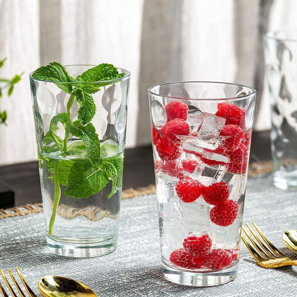 12-Piece Elegant Stackable Gla - đánh giá và giá Highball Glass Set