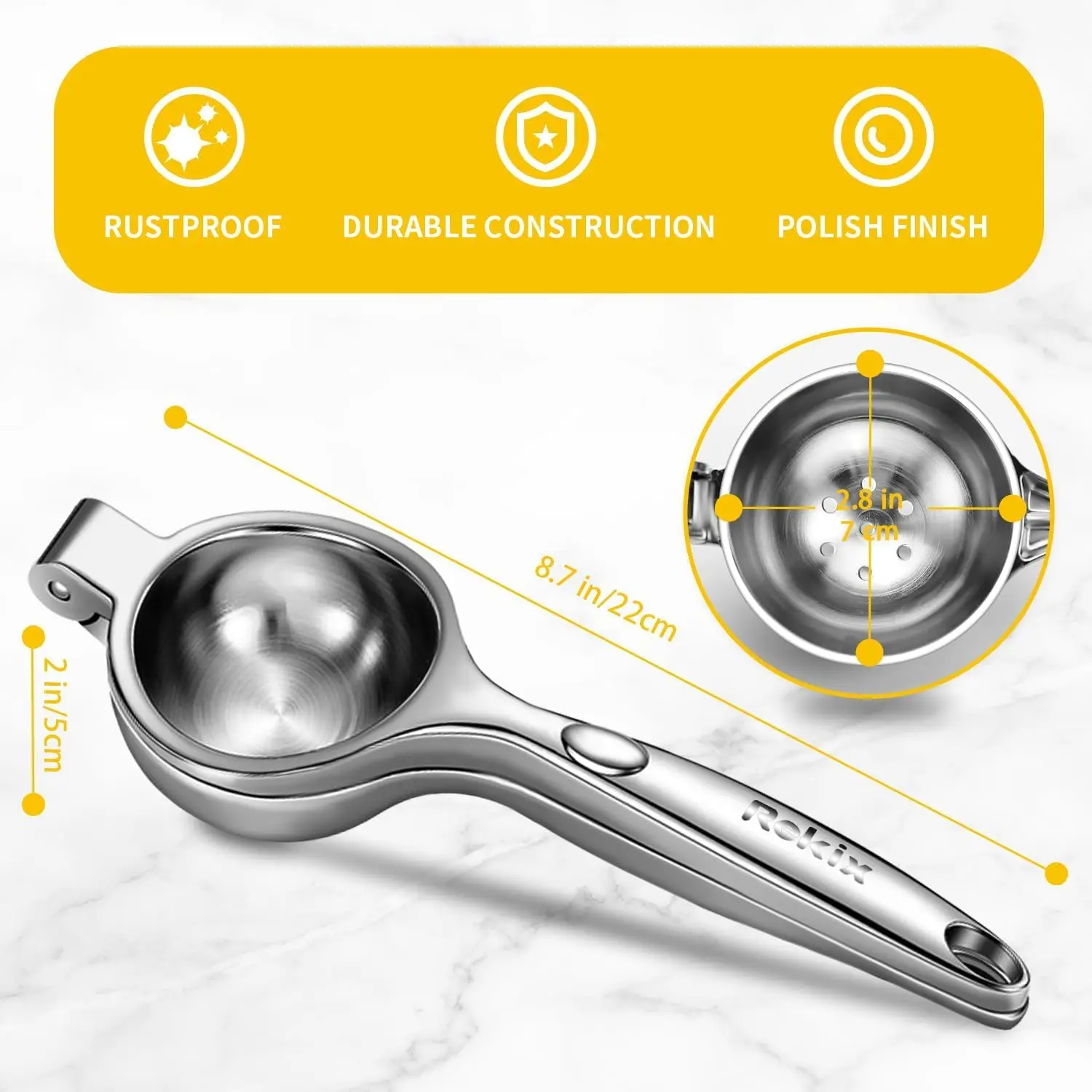 Handheld Citrus Juicer, Heavy  - đánh giá và giá Citrus Juicer Bar