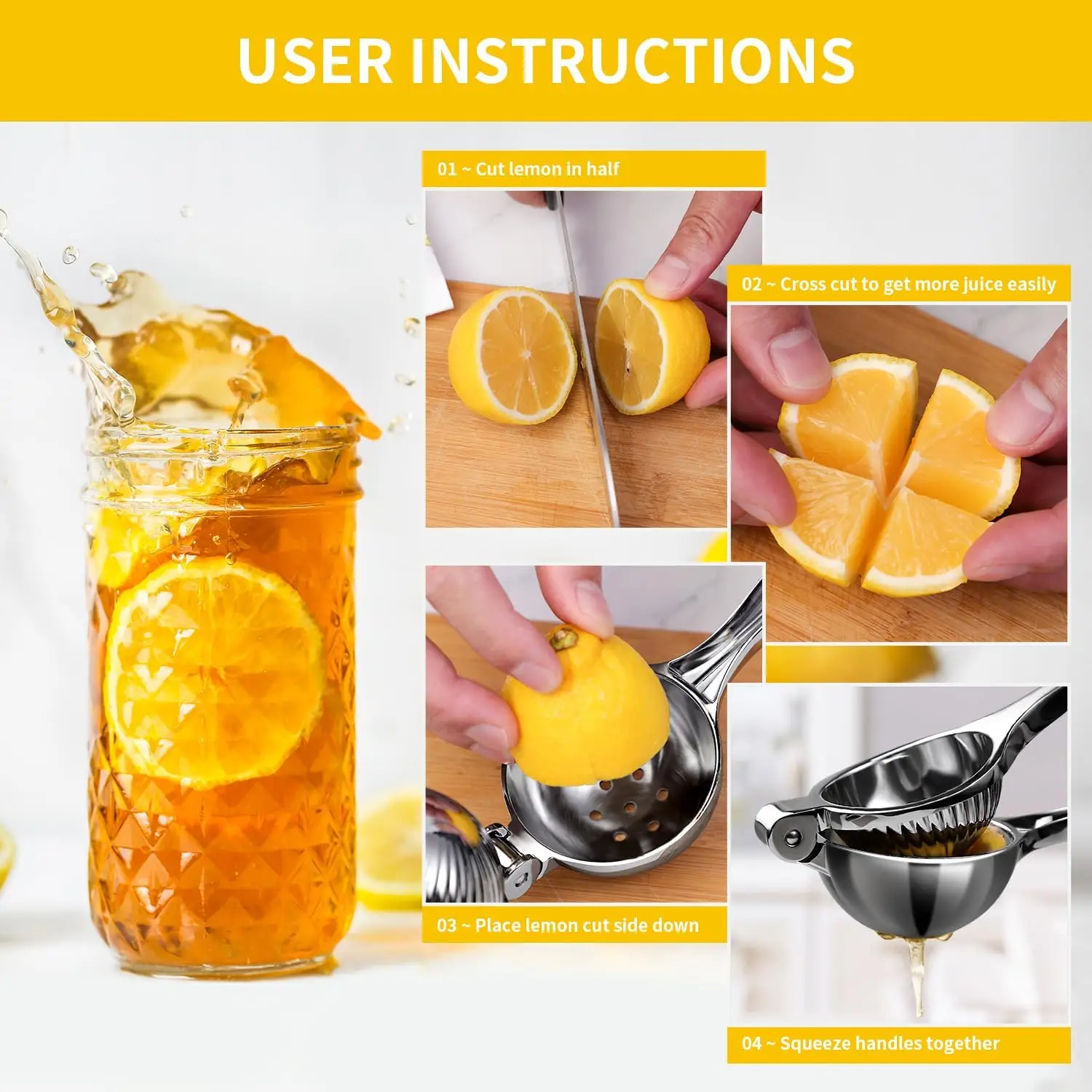 Handheld Citrus Juicer, Heavy  - đánh giá và giá Citrus Juicer Bar