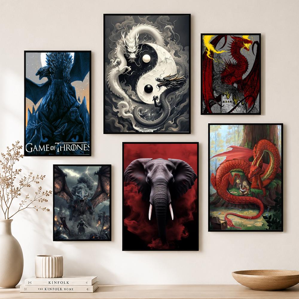 Art R-Red Fox Dragon Elephant  - đánh giá và giá Home Bar And Theater
