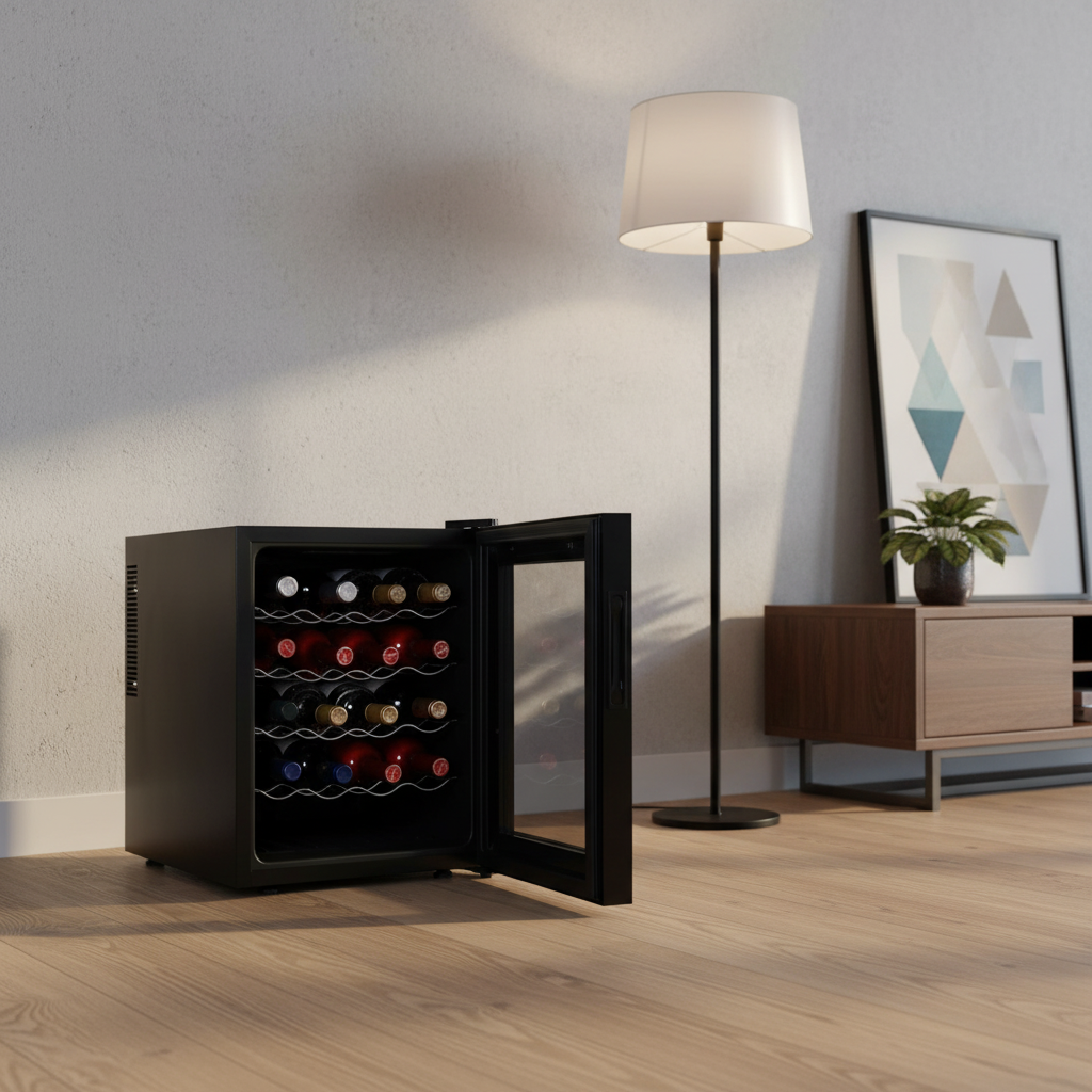 20 Bottles Cooler Refrigeratio - đánh giá và giá Home Bar And Cabinet