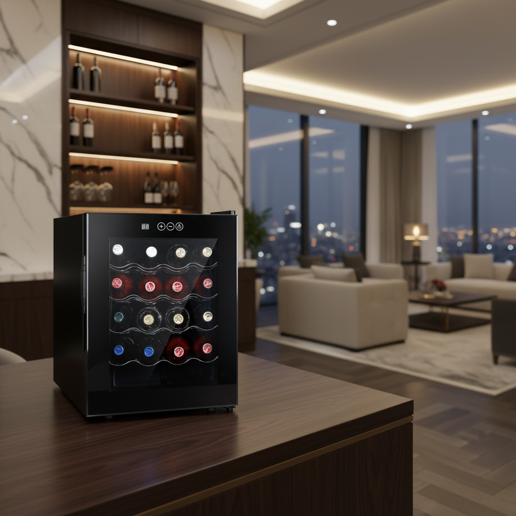 20 Bottles Cooler Refrigeratio - đánh giá và giá Home Bar And Cabinet