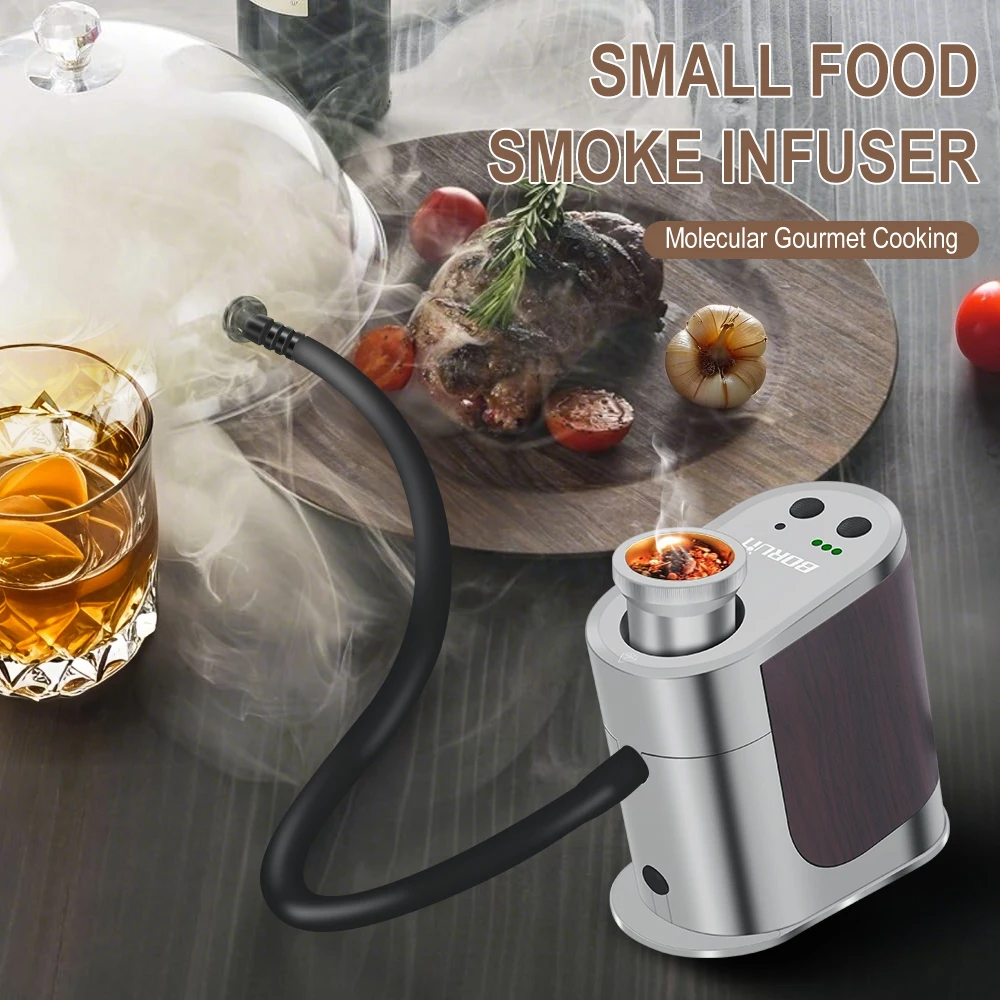 BORUiT New Portable Food Cold  - đánh giá và giá Smoking Gun Kit