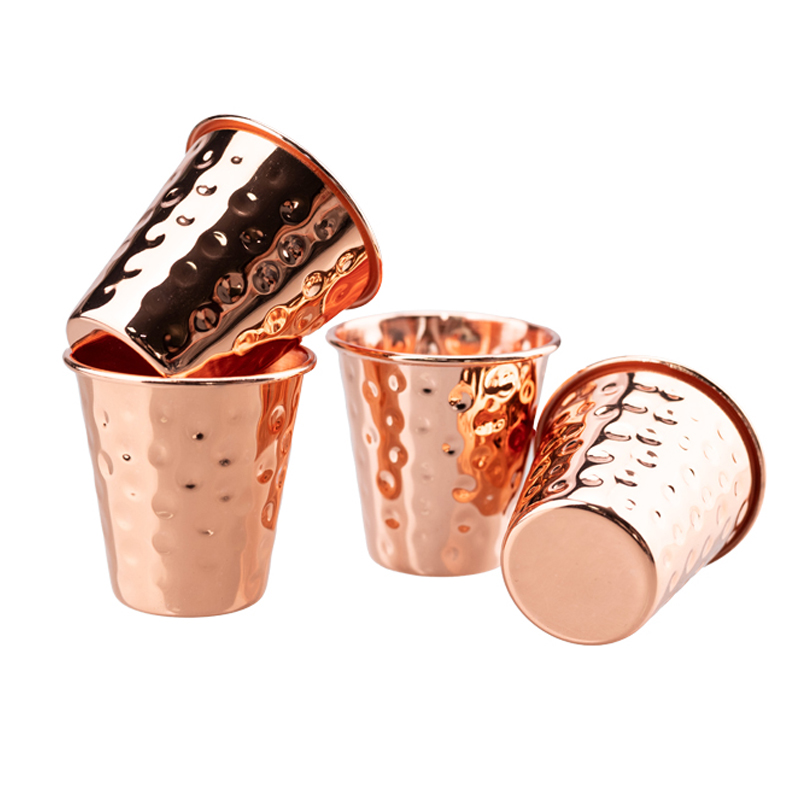 Hammered Copper Shot Glass 60m - đánh giá và giá Mule Copper Mug
