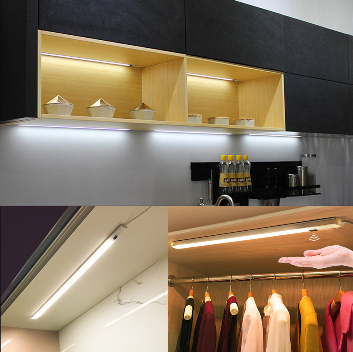 50CM 40CM LED Cabinet Bar Ligh - đánh giá và giá Home Bar And Cabinet