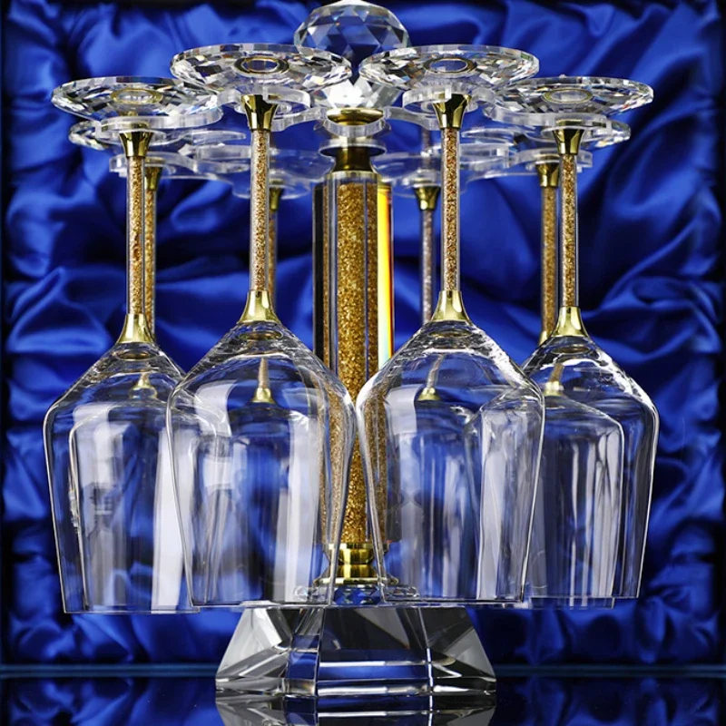 420ml Gold crystal red wine gl - đánh giá và giá Highball Glass Set