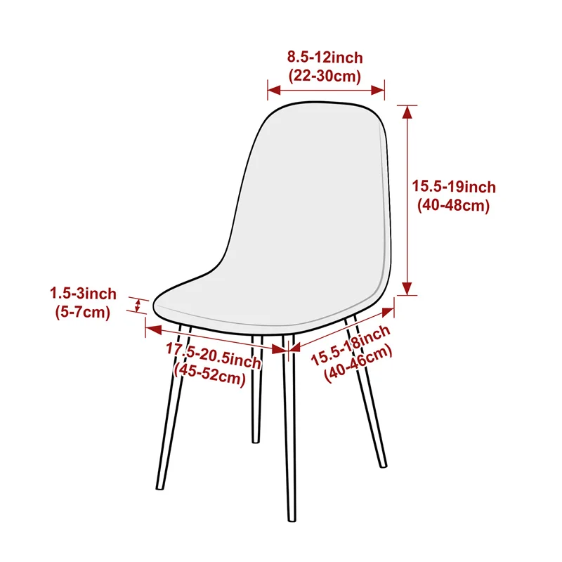 1/2pcs Stretch Shell Chair Cov - đánh giá và giá Home Bar Lounge