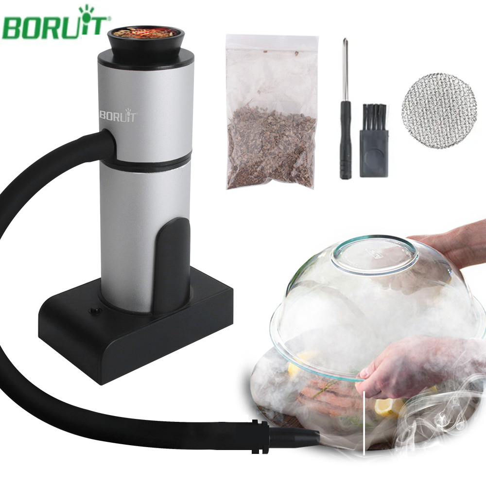 BORUiT Portable Molecular Cuis - đánh giá và giá Smoking Gun Kit