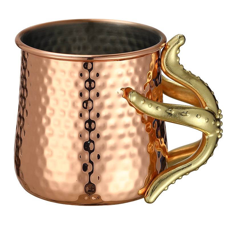 Hammered Copper Plated Stainle - đánh giá và giá Mule Copper Mug