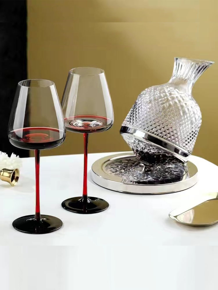 Burgundy Wine Glasses Crystal  - đánh giá và giá Highball Glass Set