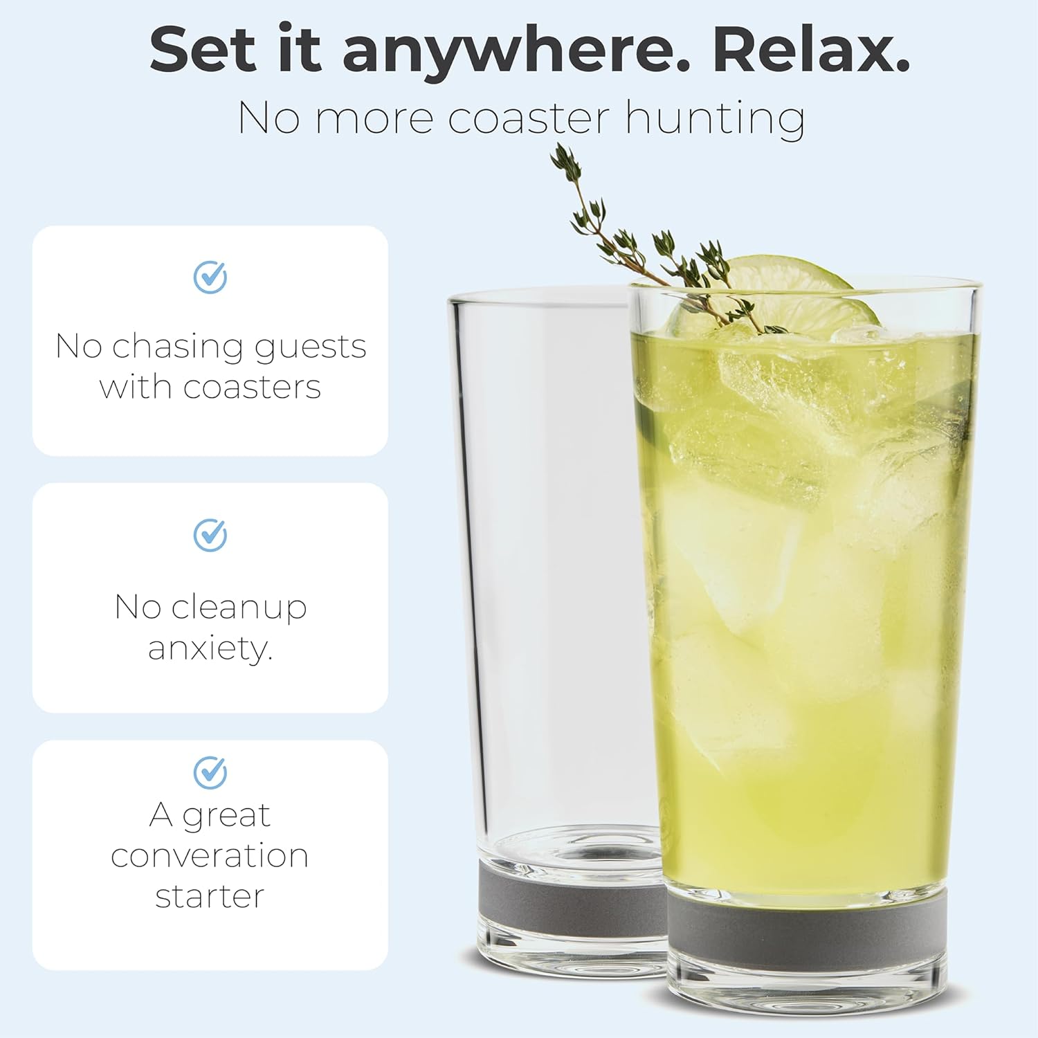 Highball Glass with Built-In S - đánh giá và giá Highball Glass Set