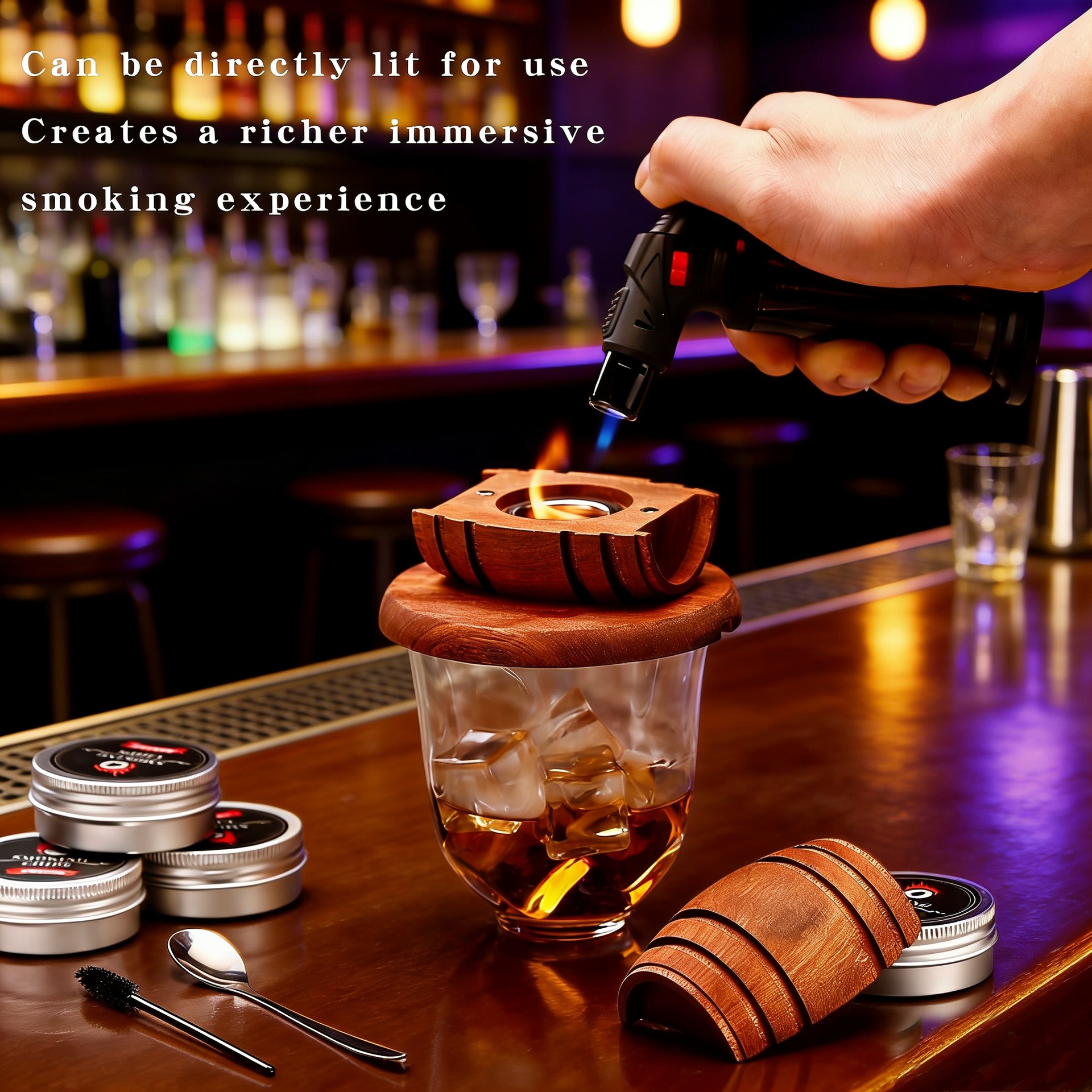 Whisky Smoking Kit, Oak Smoker - đánh giá và giá Smoking Gun Kit
