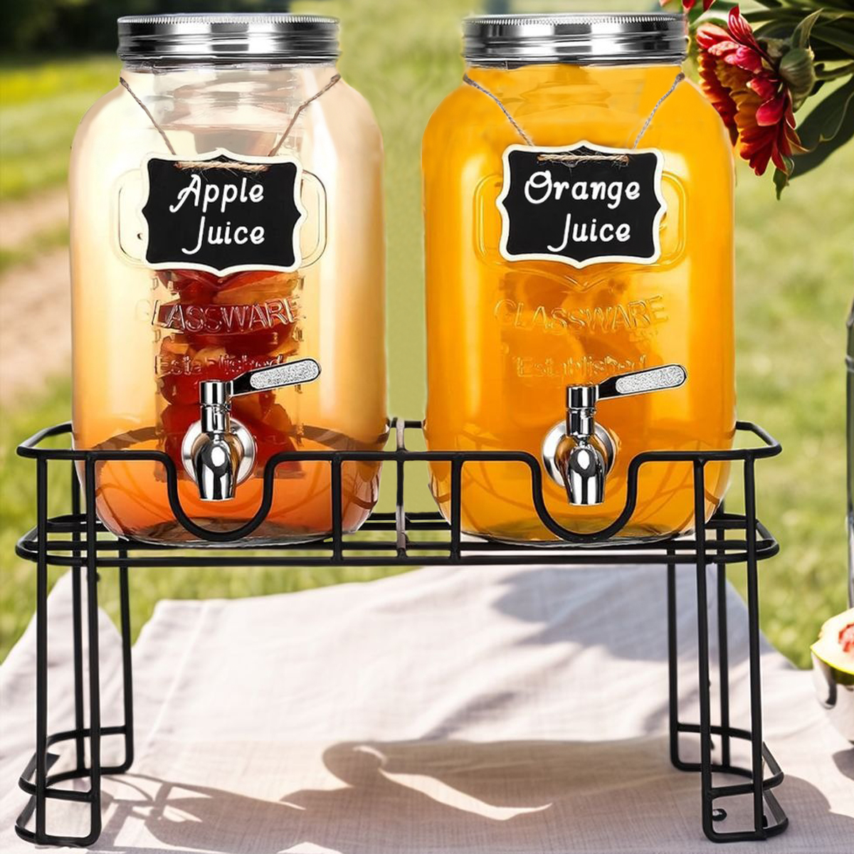 Drink Dispenser 2 Packs 1 Gall - đánh giá và giá Citrus Juicer Bar