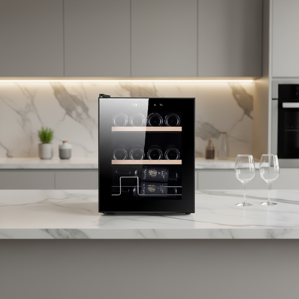 Mini bar Cooler Fridge Red Win - đánh giá và giá Home Bar And Cabinet