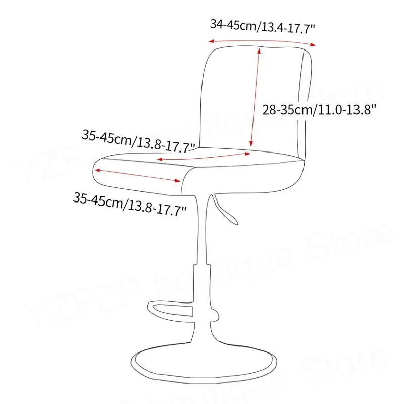 Velvet Solid color Chair Cover - đánh giá và giá Home Bar Lounge