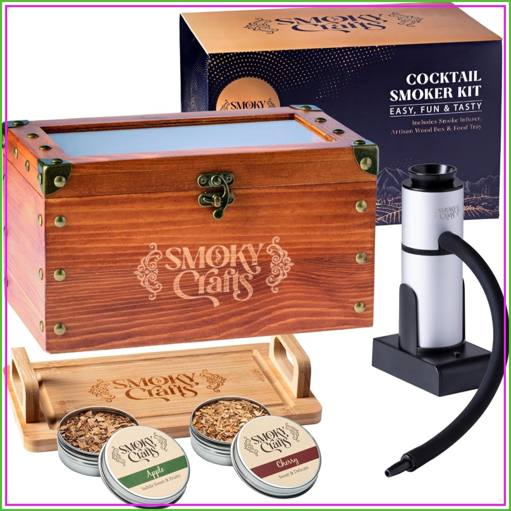 Whiskey Smoker Kit with Smoke  - đánh giá và giá Smoking Gun Kit