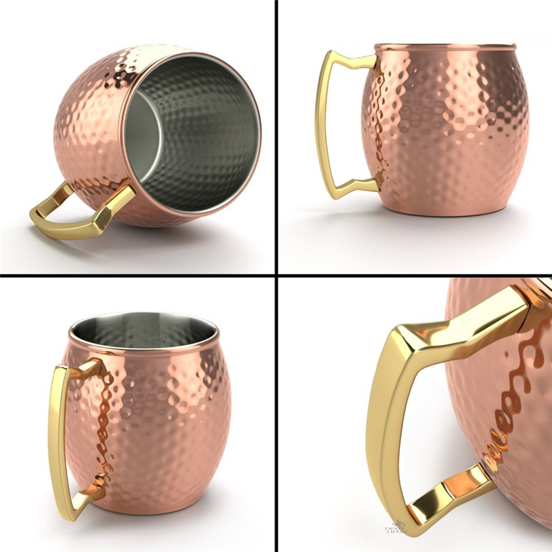 1pcs 550ml Moscow Mule Copper  - đánh giá và giá Mule Copper Mug