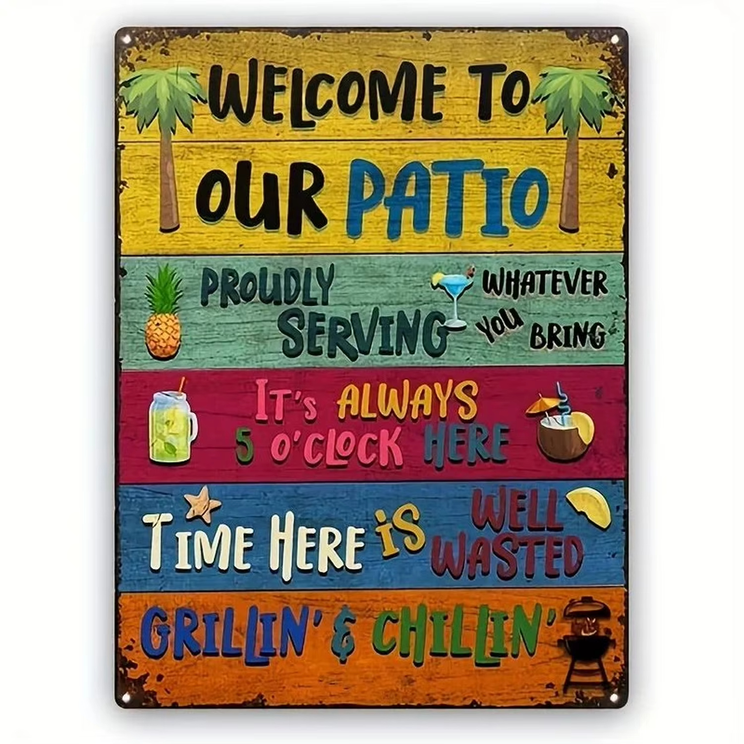 Quotes Plaque Metal Tin Signs  - đánh giá và giá Home Bar Cafe