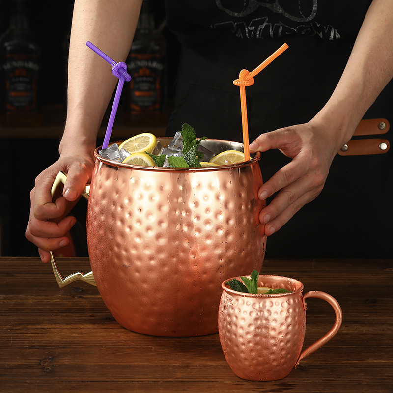 Giant Hammered Moscow Mule Mug - đánh giá và giá Mule Copper Mug