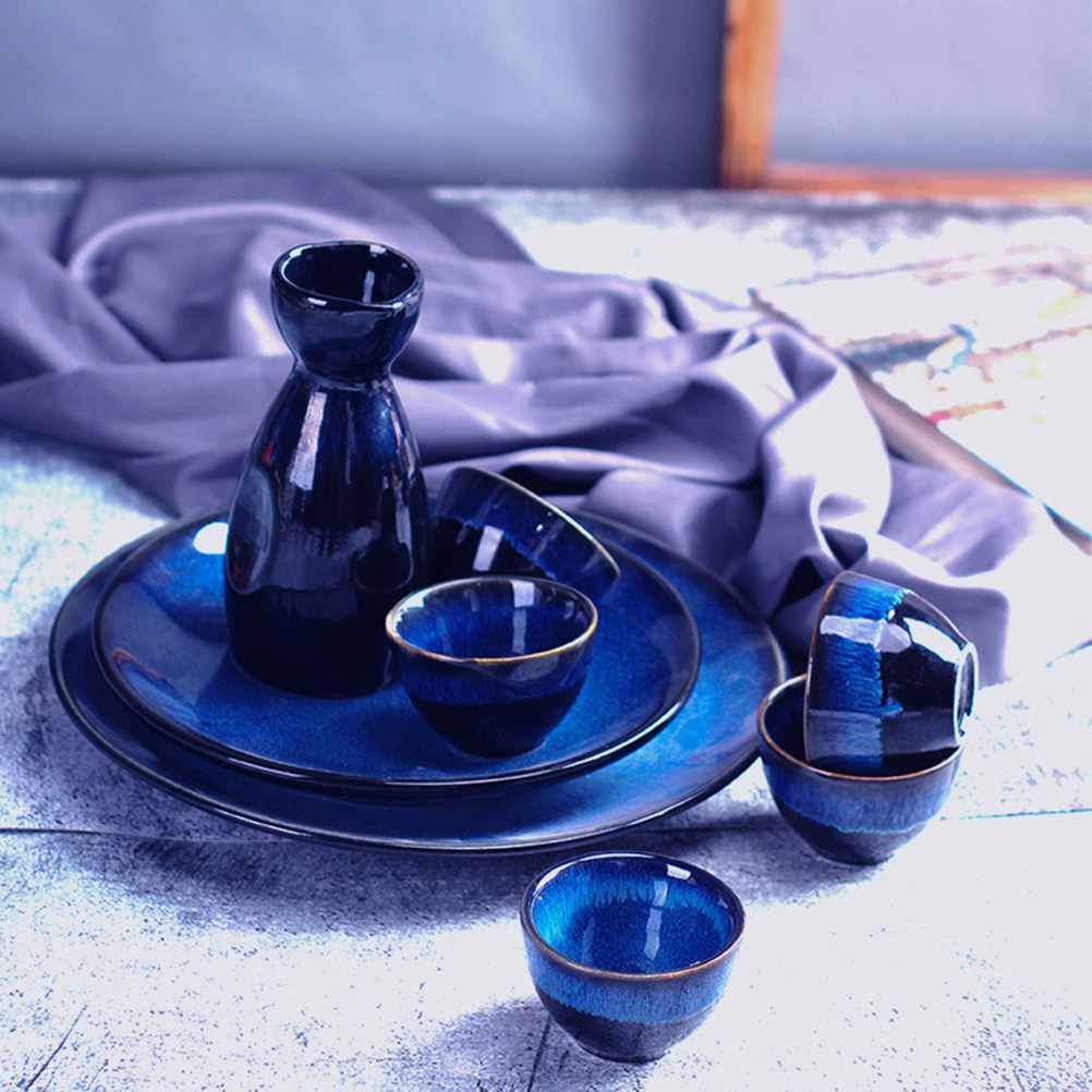 3Pcs Sake Cups Set Ceramic Jap - đánh giá và giá Home Bar Set