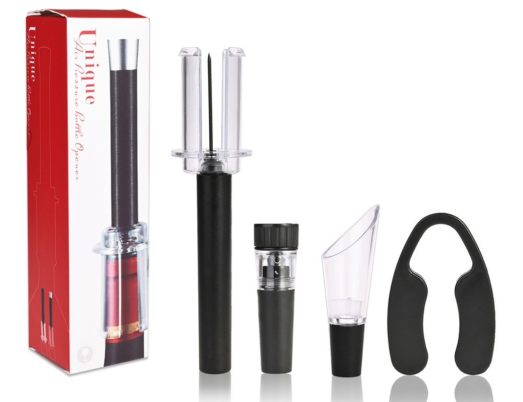 Air Pump Wine Bottle Opener Ai - đánh giá và giá Wine Preservation Pump