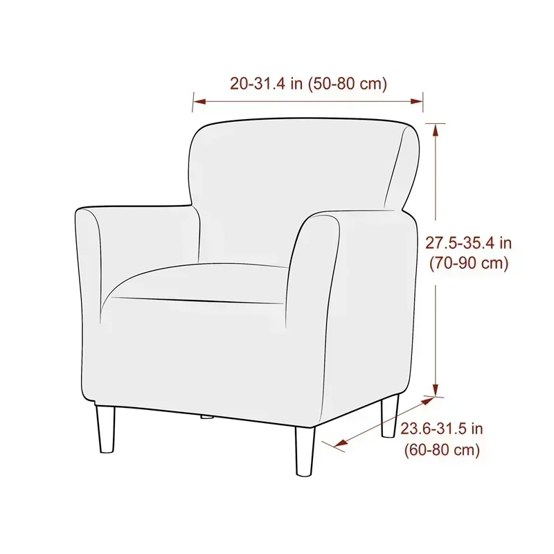 1PC Jacquard Tub Armchairs Cha - đánh giá và giá Home Bar Lounge