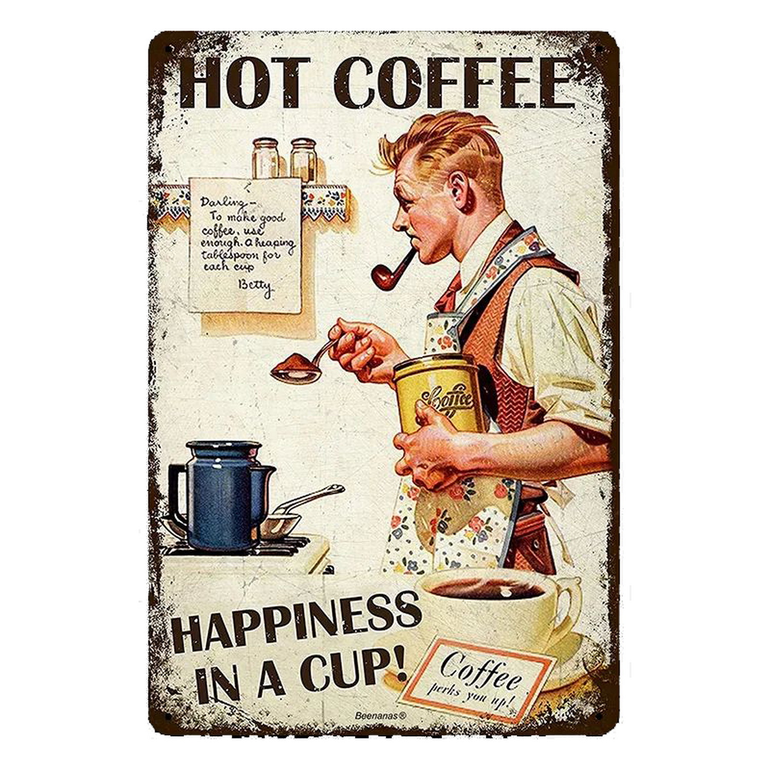 Metal Tin Signs Italian Coffee - đánh giá và giá Home Bar And Coffee